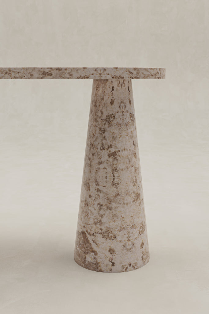Frankie Console - Crema Marble