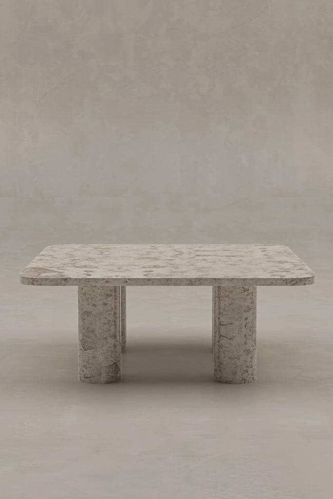 Joni Coffee Table - Crema Marble