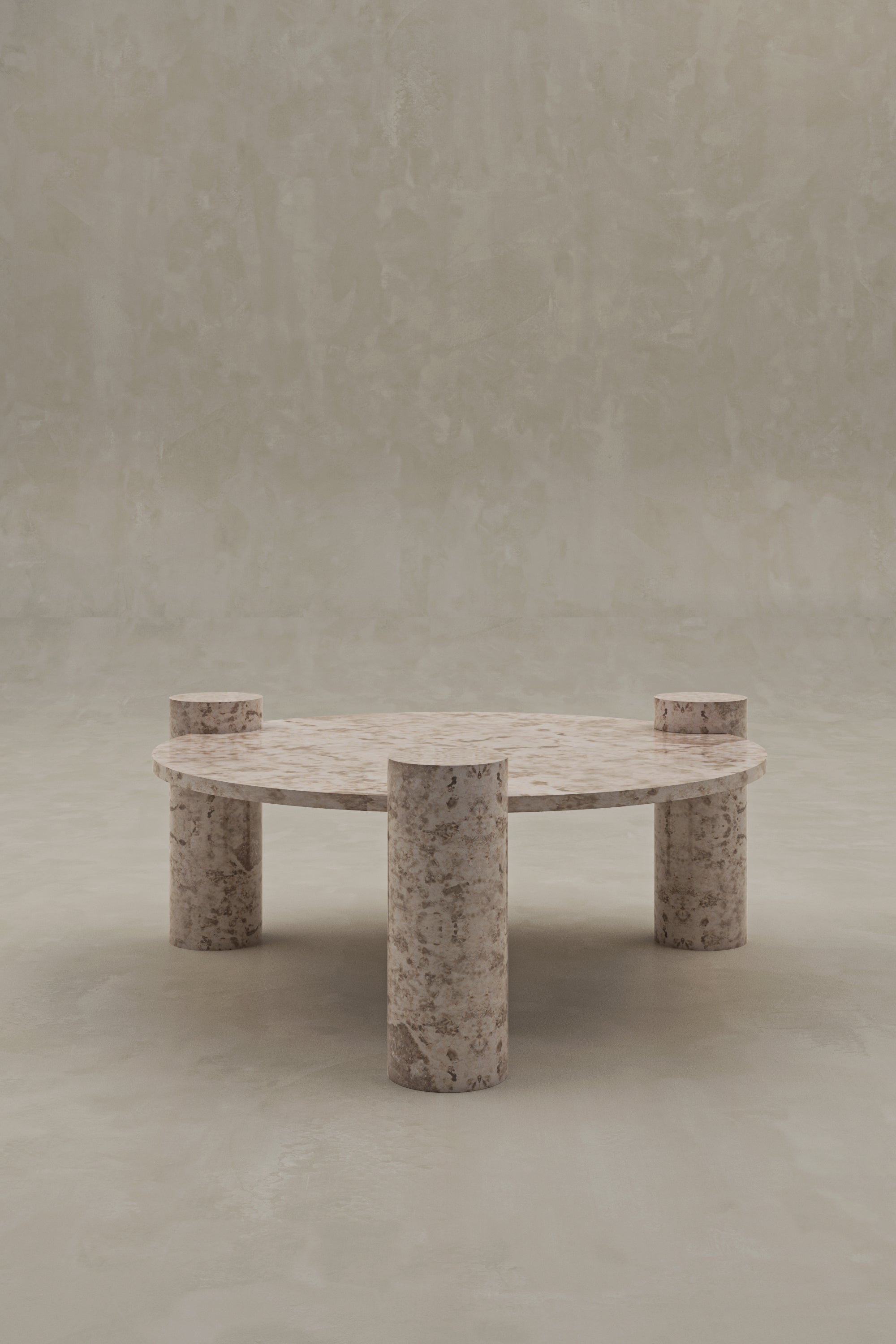 Kahu Coffee Table - Crema Marble