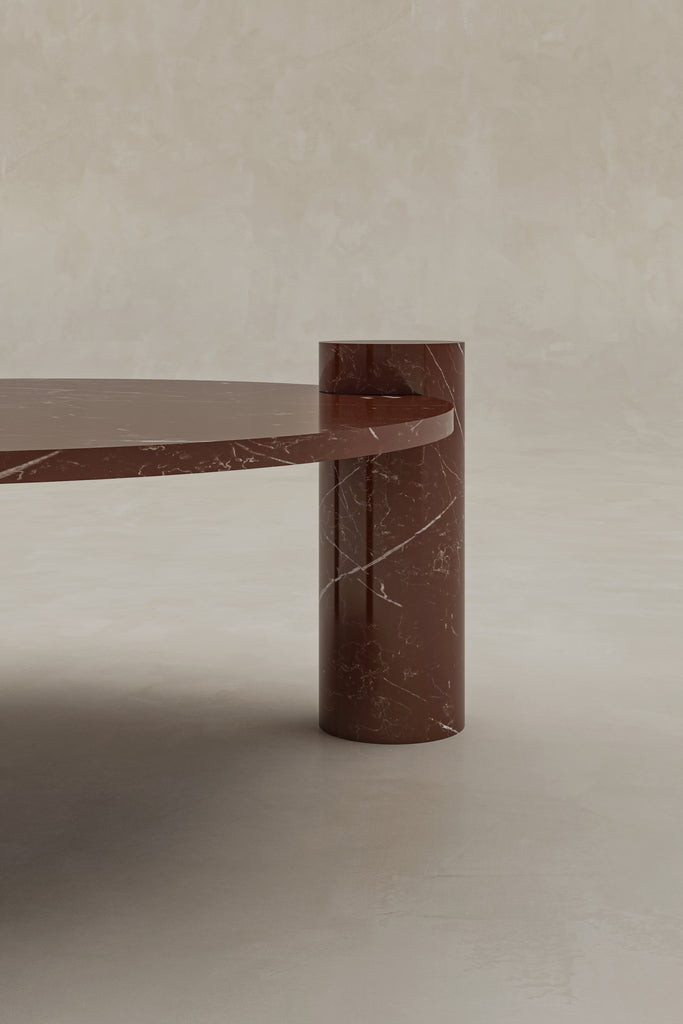 Kahu Coffee Table - Desert Marble