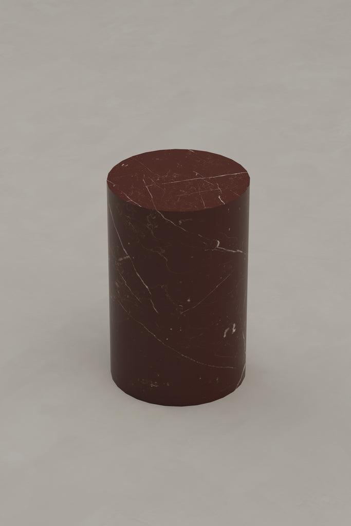 Lakey Side Table - Desert Marble