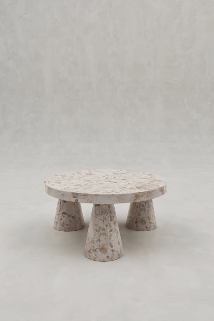 Opal Coffee Table – Crema Marble