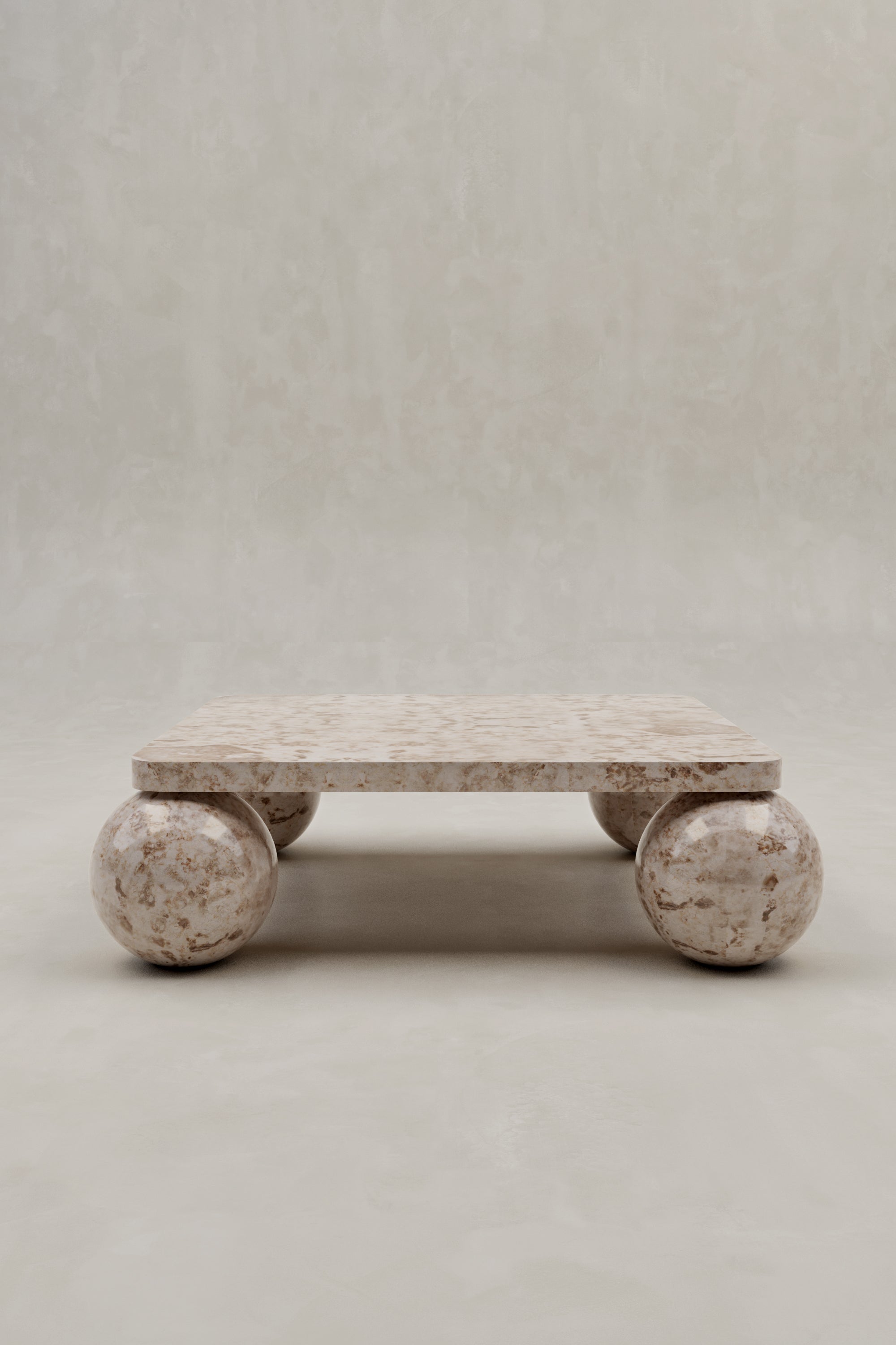 Louie Coffee Table – Crema Marble