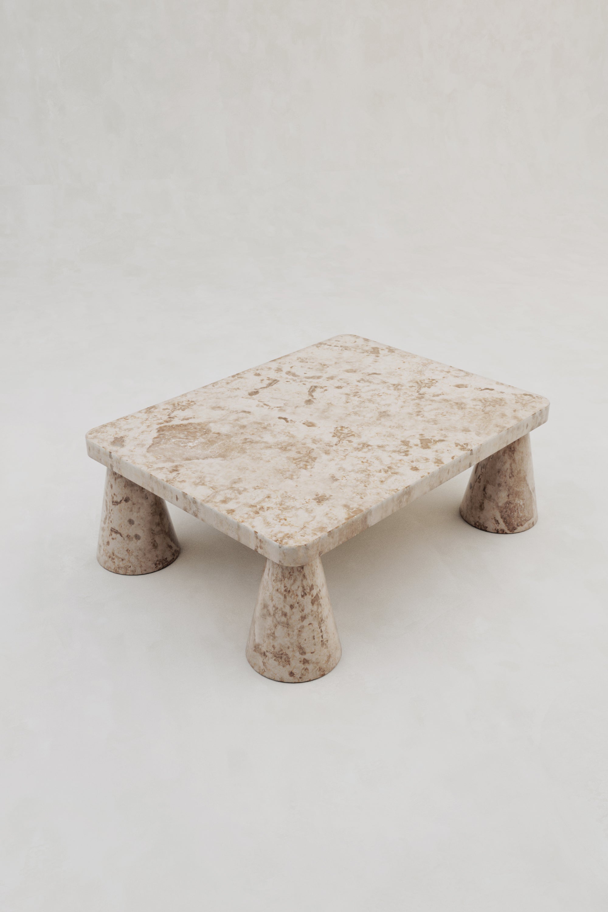 Iman Coffee Table – Crema Marble