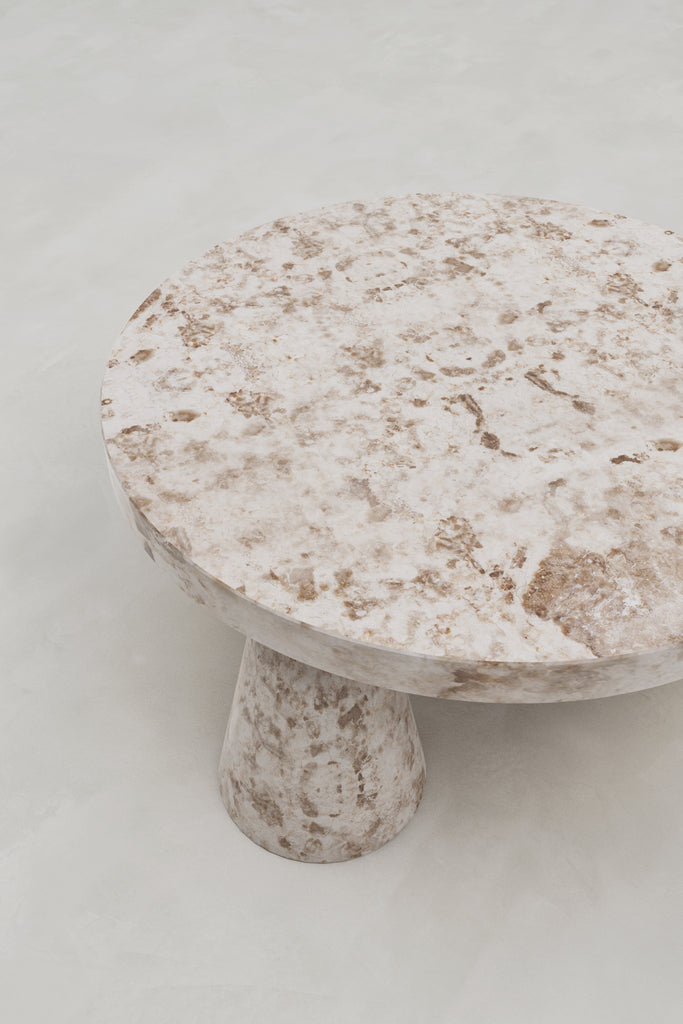 Opal Coffee Table – Crema Marble