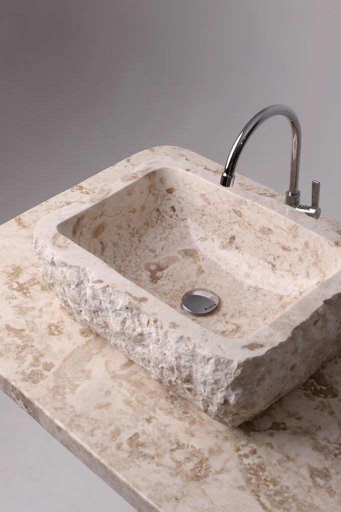 Siena Signature Basin - Crema Marble