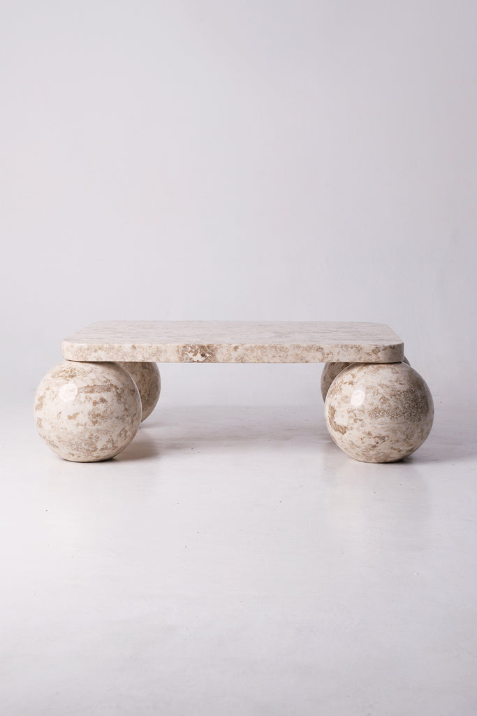 Farrah Coffee Table – Crema Marble