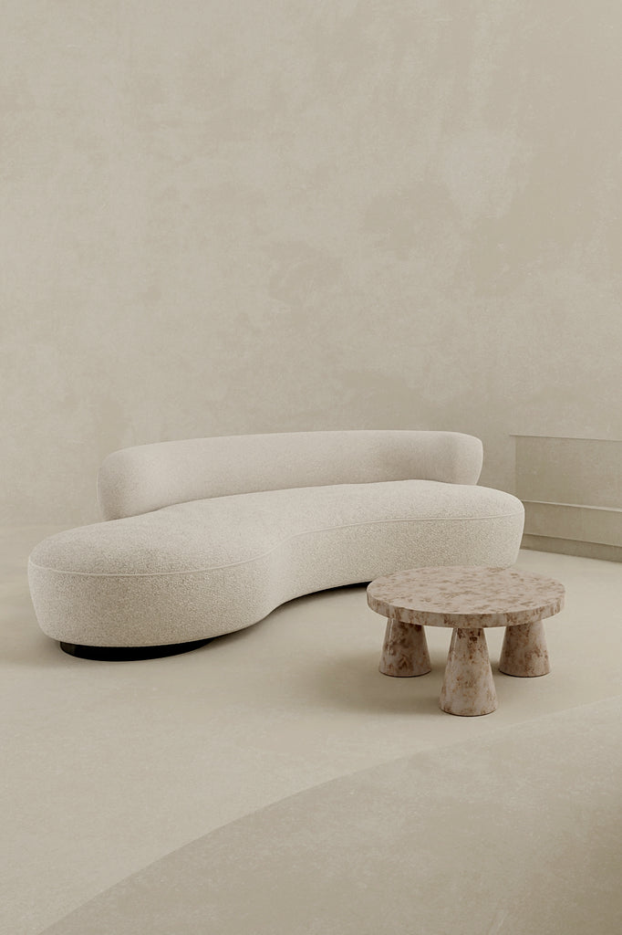 Opal Coffee Table – Crema Marble